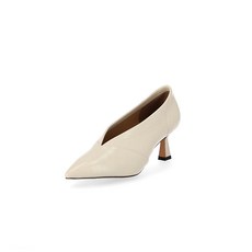 엘칸토 여성용 인텐스 빈티지 스판 핏 펌프스 구두 6cm LCWD88S138