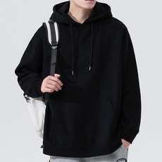 유니버스 오버핏 후드 맨투맨