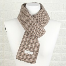 체크목도리