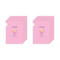 아이비스 여아용 초등3~6 영어노트 11604, 지구본, 10개
