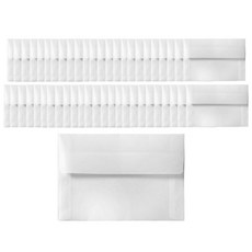 2Youngdesign 透明霧面橫式信封 165x112 毫米 Set 50個, 透明霧面