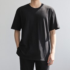 맨타임 LCO 데일리 레이어드 롱 반팔 티셔츠