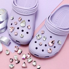 비단길 혼합큐빅 신발 액세서리 파츠