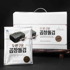 예맛 두 번 구운 곱창돌김 세트 10봉, 280g, 1개