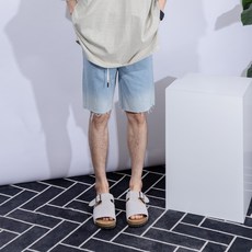 남자연청반바지