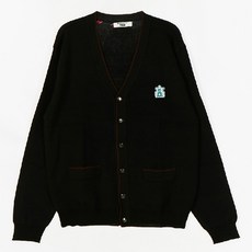 GYOBOKMALL 黑色棉質長袖上衣