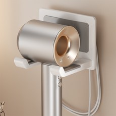 Simply Dam鋁製吹風機架, 白色, 1個