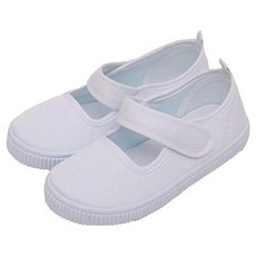 KKOKKOMASHOE 孩童魔鬼氈室內便鞋 KD002, 190mm, 白色 - 舒適透氣室內鞋