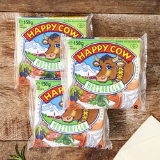 해피카우 모짜렐라 슬라이스 8매입, 150g, 3개입