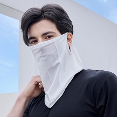Sieglac Aqua Cool 運動面膜 2 件套, 2 白色, 2個