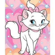보석십자수고양이