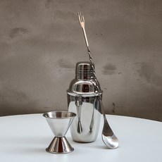 미세스홈 칵테일 쉐이커 300ml + 지거 30 x 60 ml + 바스푼 세트, 1세트