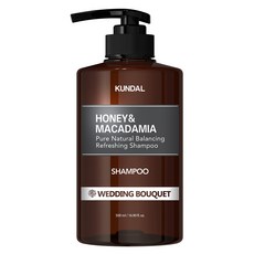 KUNDAL 昆黛爾 蜂蜜澳洲堅果香氛洗髮精 Wedding Bouquet, 500ml, 1瓶
