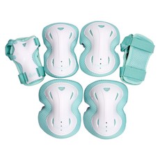 Wheelers 兒童護具套裝, 1組, 薄荷綠