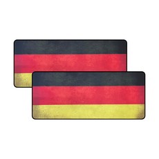 디씨네트워크 키보드 마우스 게이밍 국기 장패드 5mm, 독일, 2개