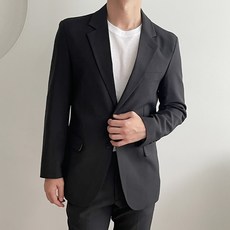 팀스핏 남성용 사계절 캐주얼 스판 정장 세트