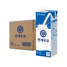 연세우유 멸균 흰우유, 6개