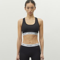 MICHIKOLONDON 女款基本款Logo尼龍背帶胸墊背心