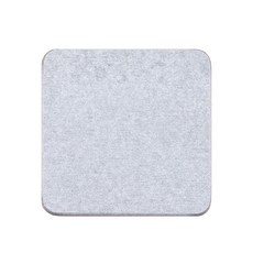硅藻土吸水杯墊 素色正方形灰色 10入組 超強吸水 桌面防護 簡約時尚, 10入, 約10x10x0.8cm