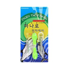Baco Hanaro Sea Electronics Chemi Green 2p + 電池 2p 套組, 1套