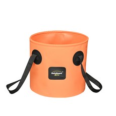 w에이블 캠핑 휴대용 설거지통 20L, 05 주황색