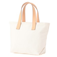 무인양품 발수 코튼 가죽 사용 토트 백