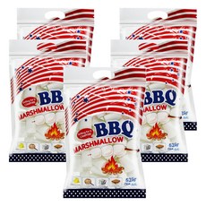 바베큐용 마쉬멜로, 525g, 5개
