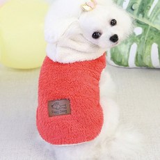 Floppy Dawg Coco Studio 小狗 Coco 粉彩連帽衫, 紅色, 1個