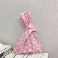 여울스퀘어 여성용 캔버스 매듭 토드백