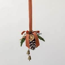 Sonio松果聖誕節室內裝飾裝飾, 06 雪棕, 1個