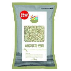 든든 2021년 하루두끼 현미, 1개, 5kg