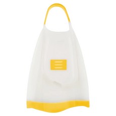 디엠씨 엘리트 UV 수영훈련용 오리발 숏핀, LEMON