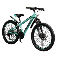 oo wheels 馬哈 X7 機械式自行車 半組裝, 1個, 60cm, 薄荷綠
