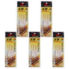 디캡스 타이라바 어시스트훅 4p x 5개 11호, 혼합색상