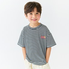 Bebezoo 男童款Good Boy條紋T恤