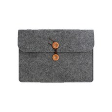 코딩 패셔너블 노트북 파우치 KD-11, 다크 그레이, 1개