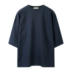 해리슨 특양면 오버핏 7부 티셔츠 MDL1450