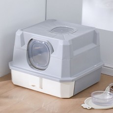 개과천선 고양이 인피니 캣 토일렛, 그레이, 1개