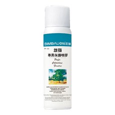 SIMBALION 雄獅 保護噴膠 固定式噴膠, 1瓶, 100ml