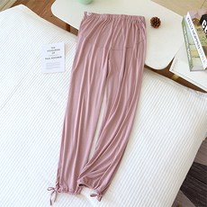 봄가을 미니리본 하이웨스트 임산부 홈웨어 잠옷바지