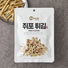 리프레쉬 쥐포 튀김, 1개, 30g