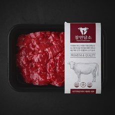 참연담소 국내산 소고기 정육 3등급 국거리용 세절 (냉장), 1개, 300g