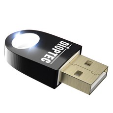 디옵텍 USB 블루투스 ver 5.0 동글, BTD50-BK, 블랙