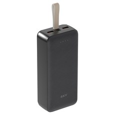 스카이 필 S30PD 20W 멀티포트 PD C타입 고속 충전 보조배터리 30000mAh, SKY-BS30PD, 어반 블랙 - sky-5008