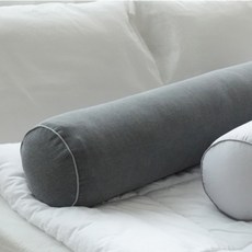 집앤콕 숯 바디필로우 솜포함, 숯 그레이