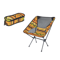 경량 백패킹 감성 접이식 캠핑 의자 소형, 옐로우, 1개