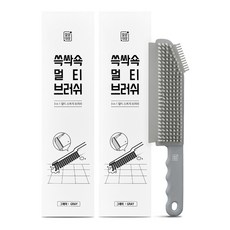 깔끔대장 쓱싹쇽 멀티브러쉬, 그레이, 2개, 2개