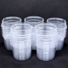 Urban Flare 圓形提拉米蘇蛋糕容器 250ml, 1個, 100入