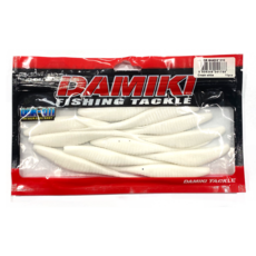 다미끼 아머쉐드 광어 다운샷 웜 배스 5 x 127 mm, 210 CREAM WHITE, 7g