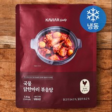 캐비아데일리 국물 닭한마리 볶음탕 (냉동), 1.4kg, 1개